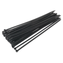 Sealey CT35076P50 350 x 7.6mm Black Cable Tie - Pack of 50