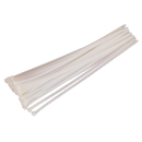 Sealey CT45076P50W 450 x 7.6mm White Cable Tie - Pack of 50