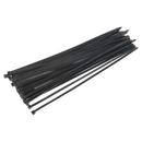 Sealey CT45076P50 450 x 7.6mm Black Cable Tie - Pack of 50