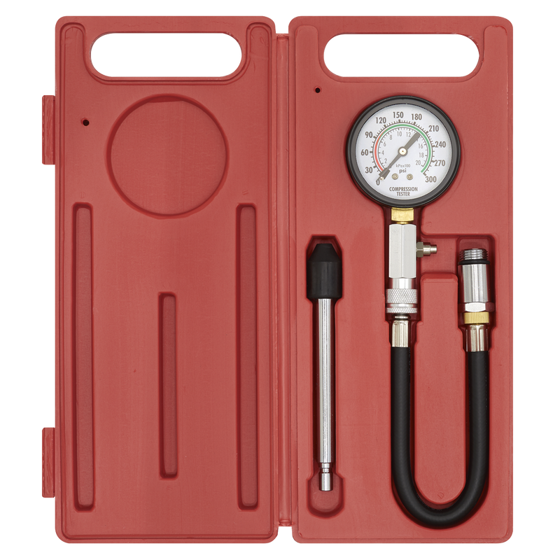 Sealey CT951 3pc Petrol Engine Compression Test Kit