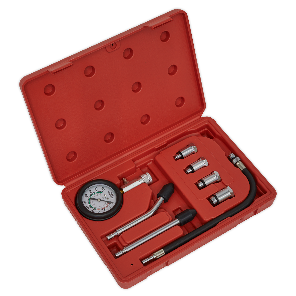 Sealey CT955 8pc Petrol Engine Compression Test Kit