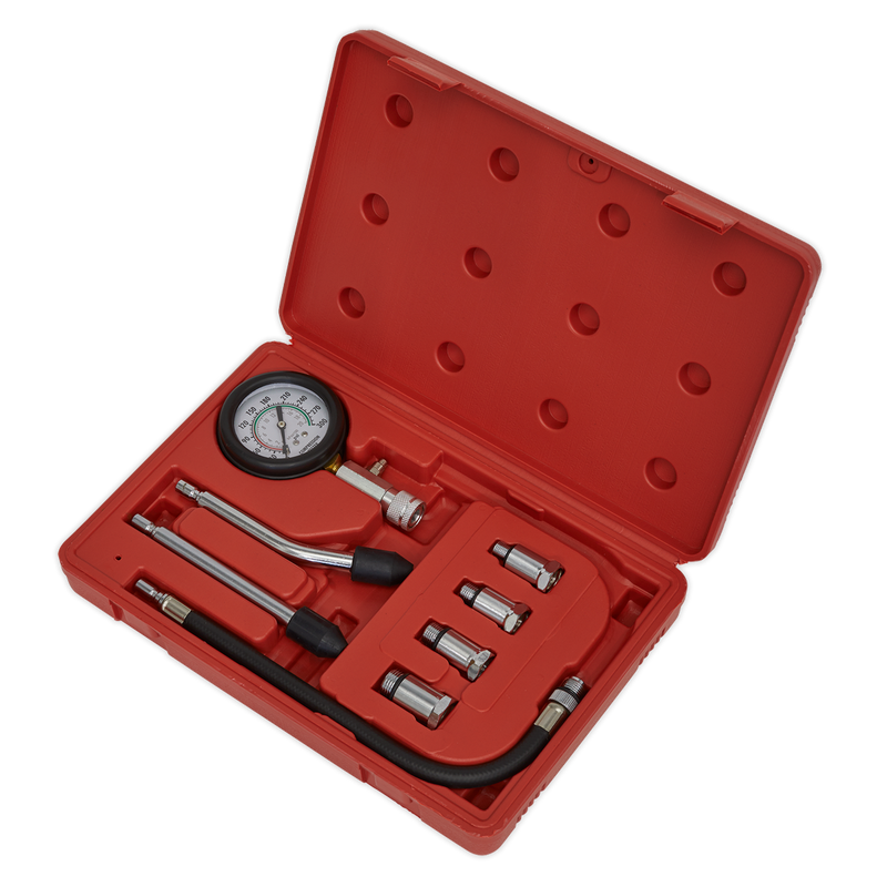 Sealey CT955 8pc Petrol Engine Compression Test Kit