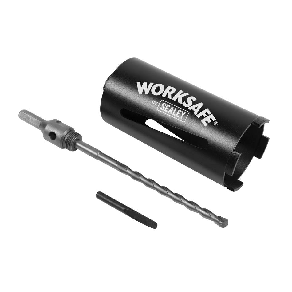 Sealey CTG78 78mm x 150mm Core-to-Go Dry Diamond Core Drill