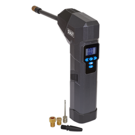 Sealey CTI120 Compact Rechargeable Tyre Inflator & Power Bank with Work Light