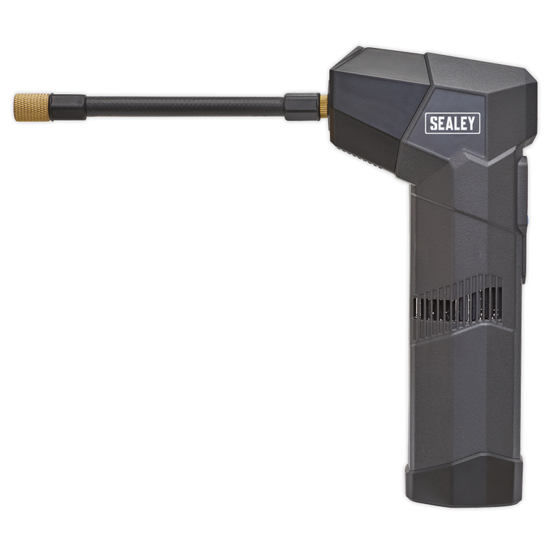 Sealey CTI120 Compact Rechargeable Tyre Inflator & Power Bank with Work Light