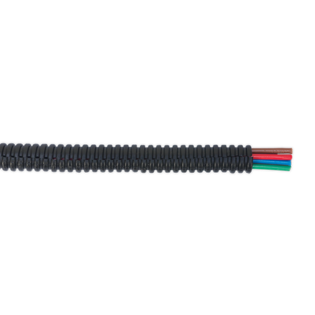 Sealey CTS07200 200m 7-10mm Split Convoluted Cable Sleeving