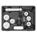 Sealey CV0011 7pc Cooling System Pressure Test Kit - Commercial