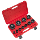 Sealey CV025 11pc Ball Joint Socket Set