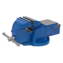 Sealey CV100XT 100mm Heavy-Duty Professional Cast Iron Fixed Base Vice