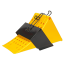 Sealey CV127 Wheel Chock with Bracket - Commercial