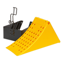 Sealey CV127 Wheel Chock with Bracket - Commercial