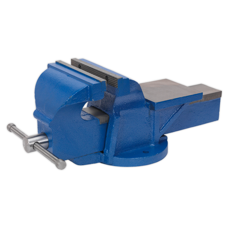 Sealey CV200XT 200mm Heavy-Duty Professional Cast Iron Fixed Base Vice