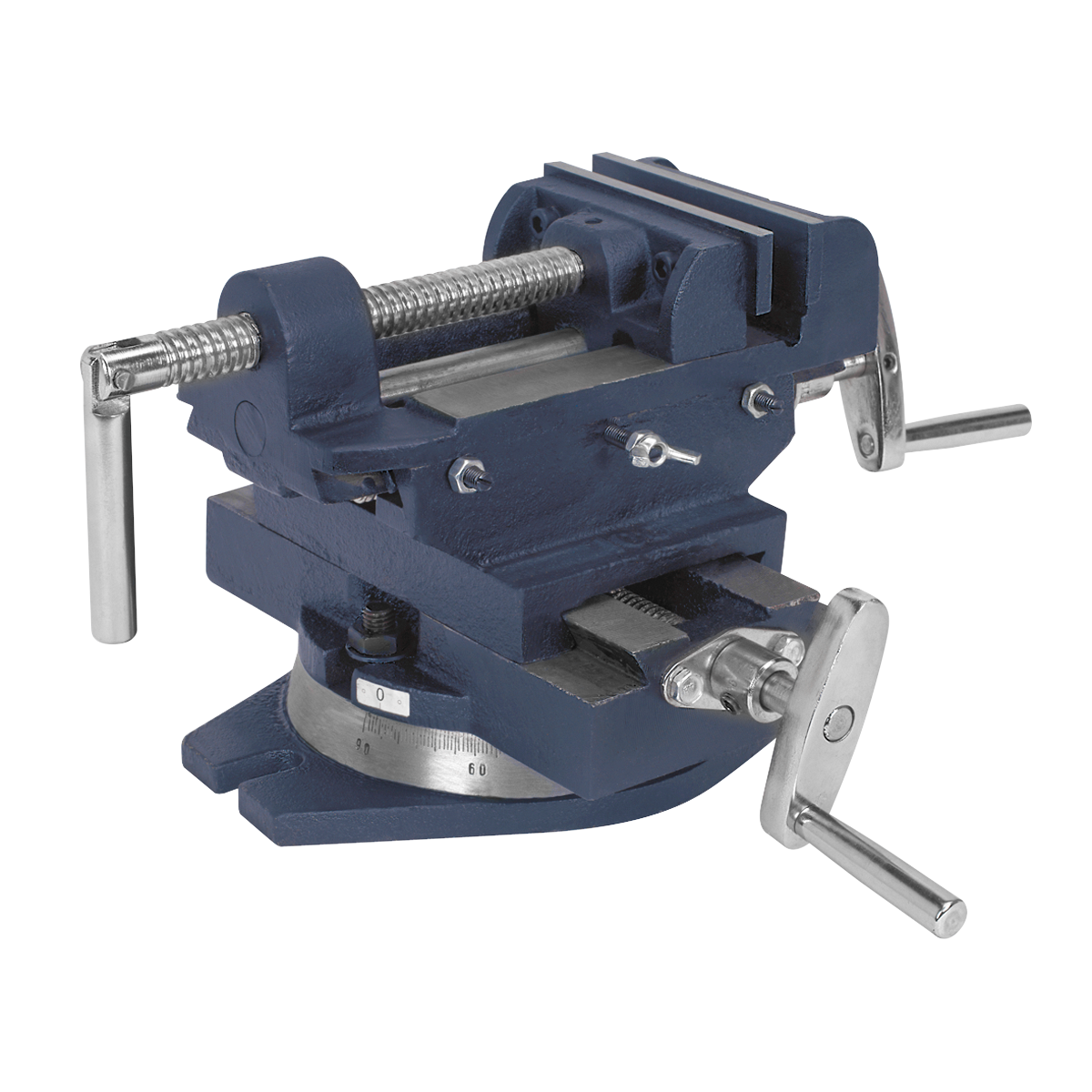 Sealey CV4 100mm Compound Cross Vice