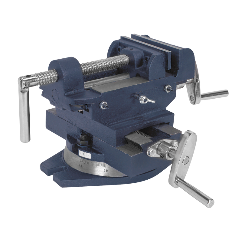 Sealey CV4 100mm Compound Cross Vice