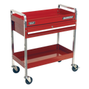 Sealey CX101D 2-Level Heavy-Duty Trolley with Lockable Drawer