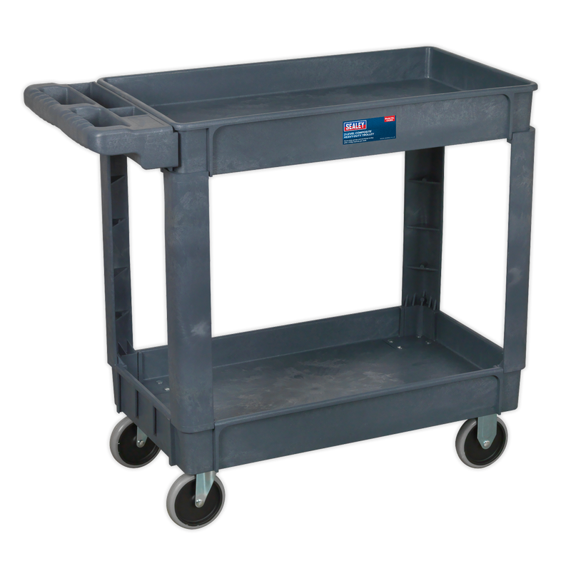 Sealey CX202 2-Level Composite Heavy-Duty Trolley