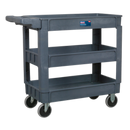 Sealey CX203 3-Level Composite Heavy-Duty Trolley