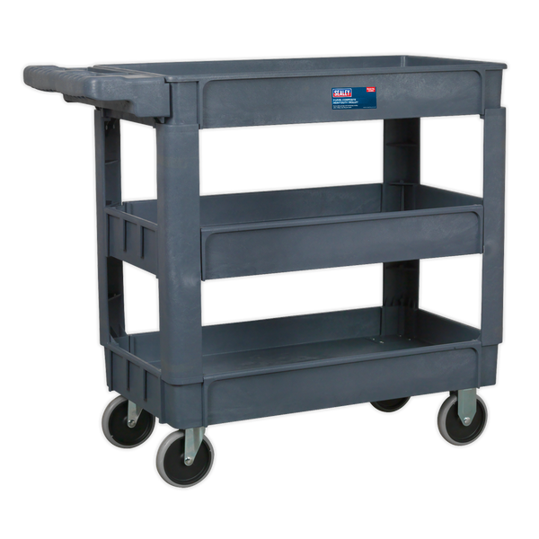 Sealey CX203 3-Level Composite Heavy-Duty Trolley