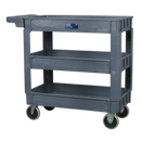 Sealey CX203 3-Level Composite Heavy-Duty Trolley