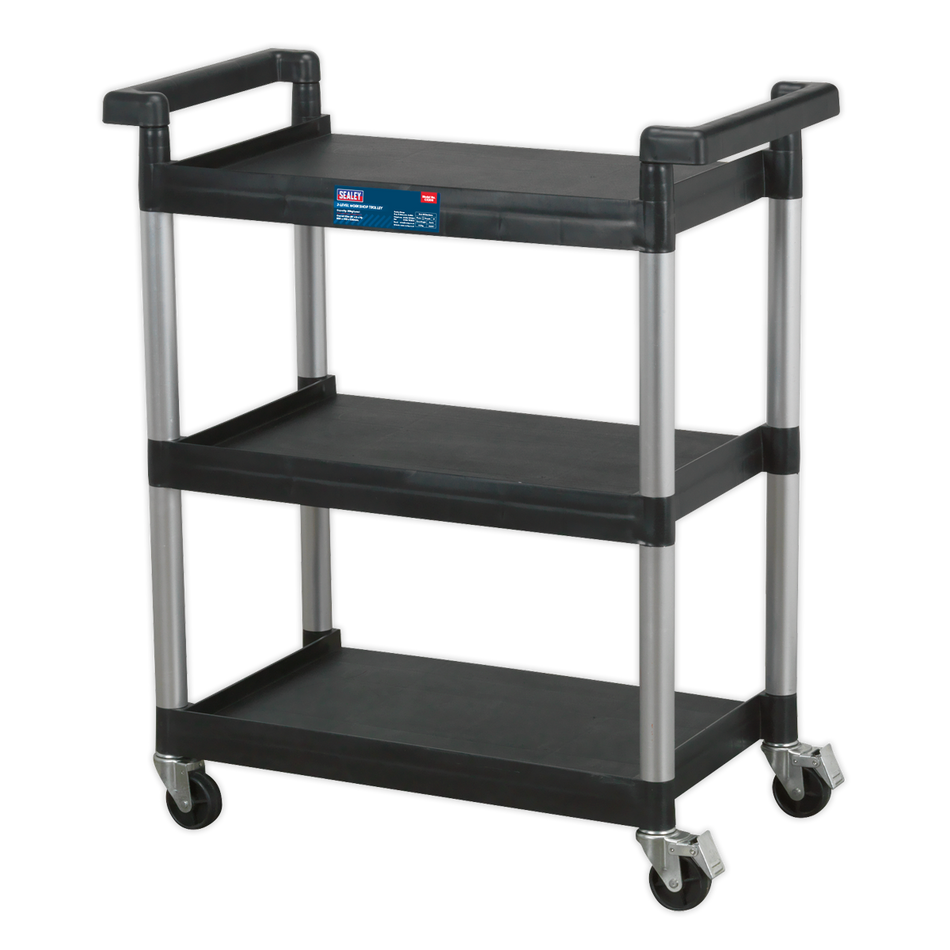 Sealey CX308 3-Level Composite Workshop Trolley