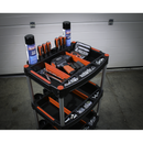 Sealey CX313 3-Level Composite Workshop Trolley with Parts Storage