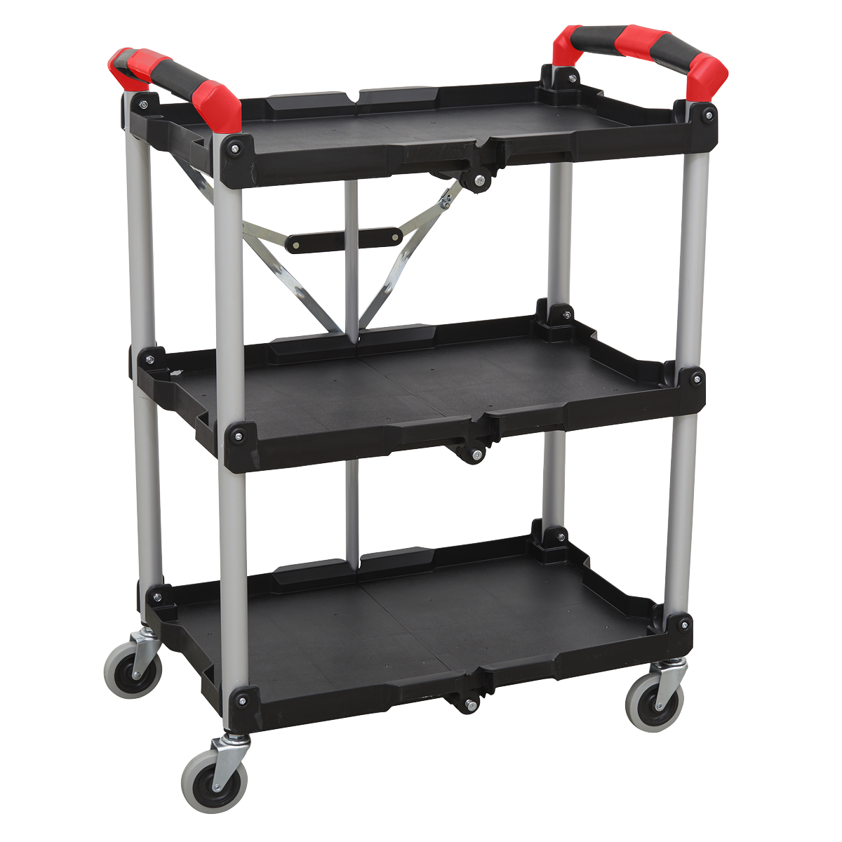 Sealey CX314 3-Level Folding Workshop Trolley