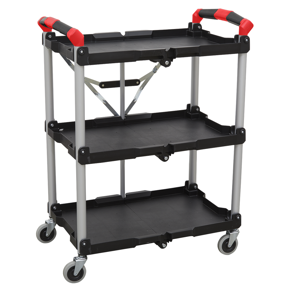 Sealey CX314 3-Level Folding Workshop Trolley