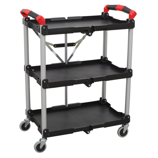Sealey CX314 3-Level Folding Workshop Trolley