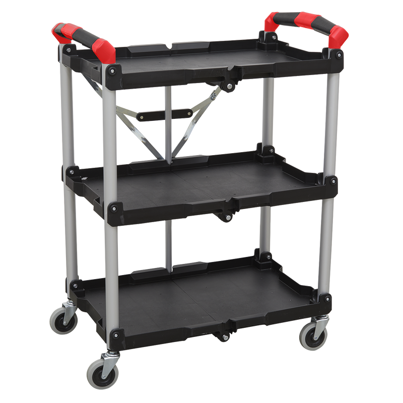 Sealey CX314 3-Level Folding Workshop Trolley
