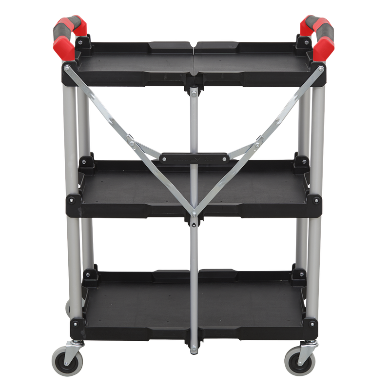 Sealey CX314 3-Level Folding Workshop Trolley