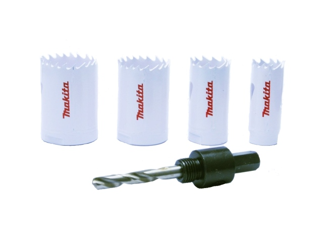 Makita D-34855 Bi Metal Hole Saw 4 Piece Set