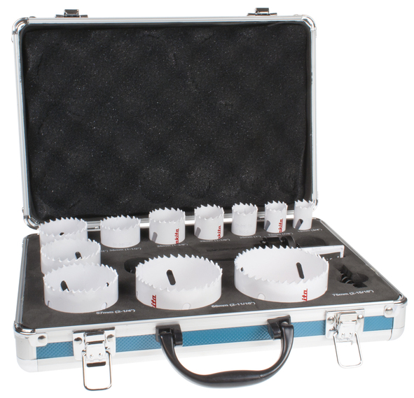 Makita D-47298 Bi Metal Plumbers Holesaw Set 14 Piece