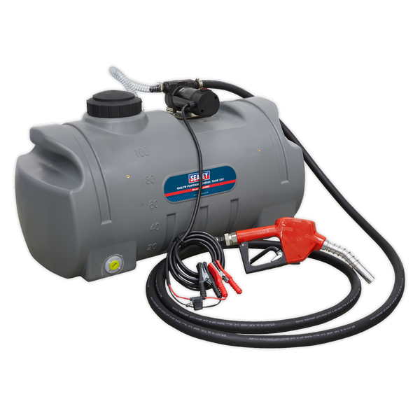 Sealey D100T 100L Portable Diesel Tank 12V