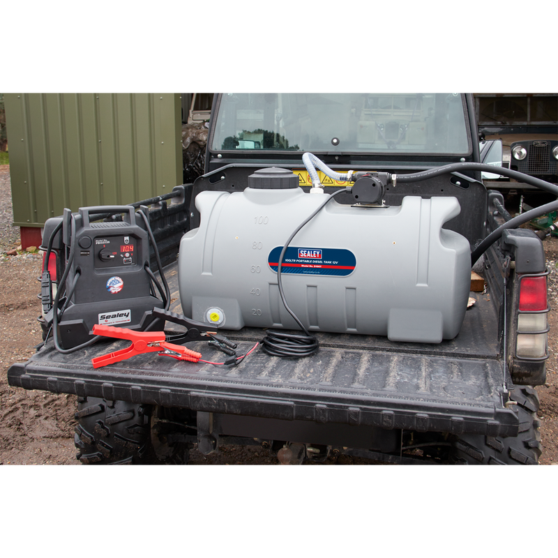 Sealey D100T 100L Portable Diesel Tank 12V