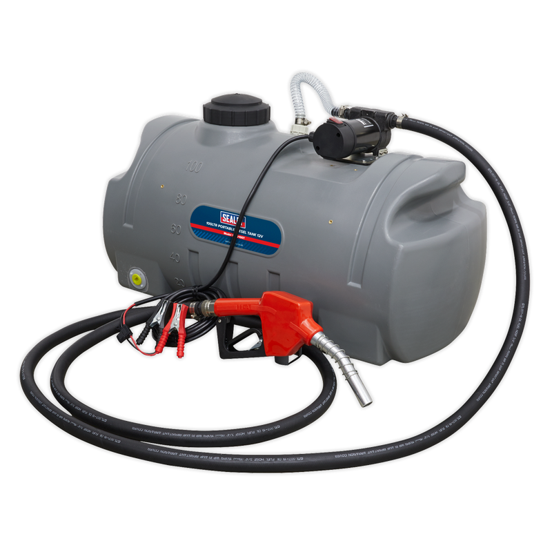 Sealey D100T 100L Portable Diesel Tank 12V
