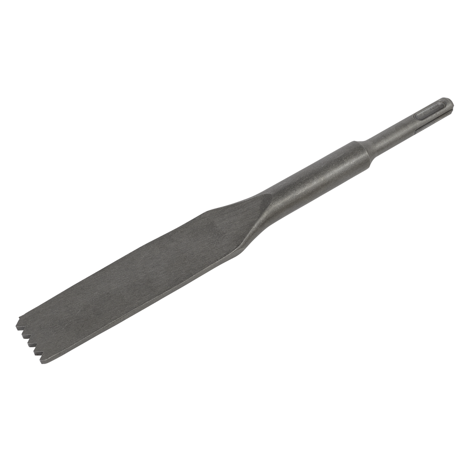 Sealey D1CC 30 x 250mm Toothed Mortar/Comb Chisel - SDS Plus