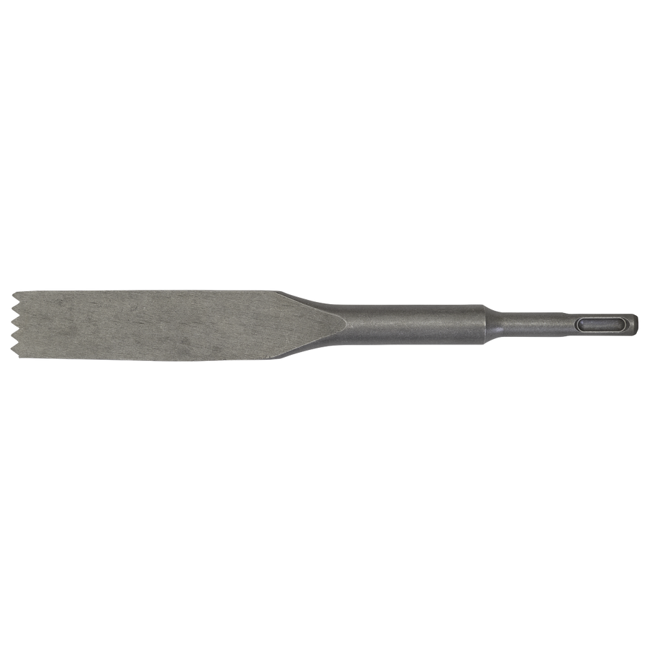 Sealey D1CC 30 x 250mm Toothed Mortar/Comb Chisel - SDS Plus