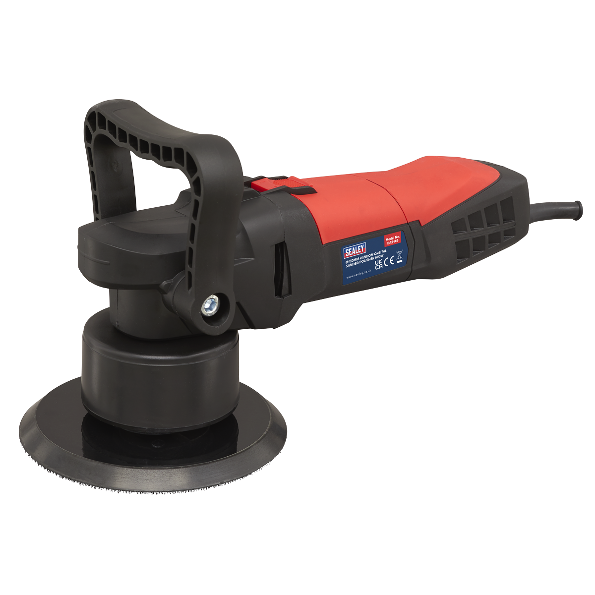 Sealey DAS149 Random Orbital Dual Action Sander/Polisher Diameter 150mm 600W/230V