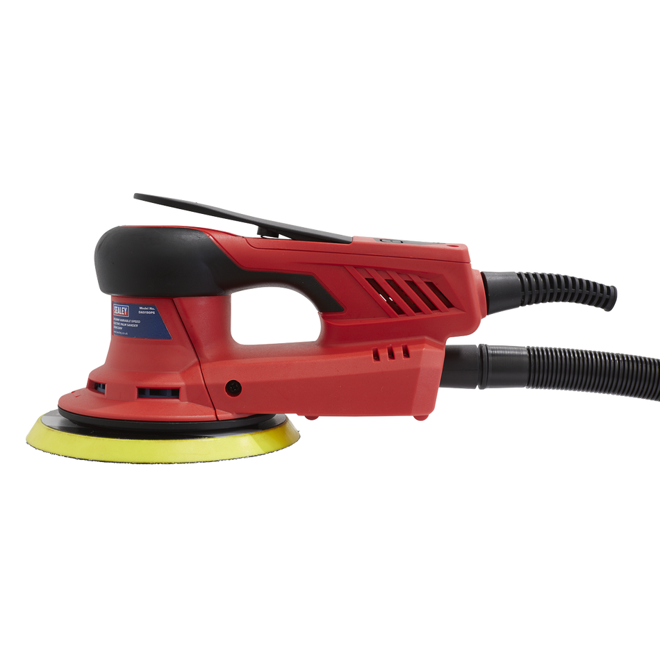 Sealey DAS150PS 150mm Variable Speed Brushless Electric Palm Sander 350W/230V