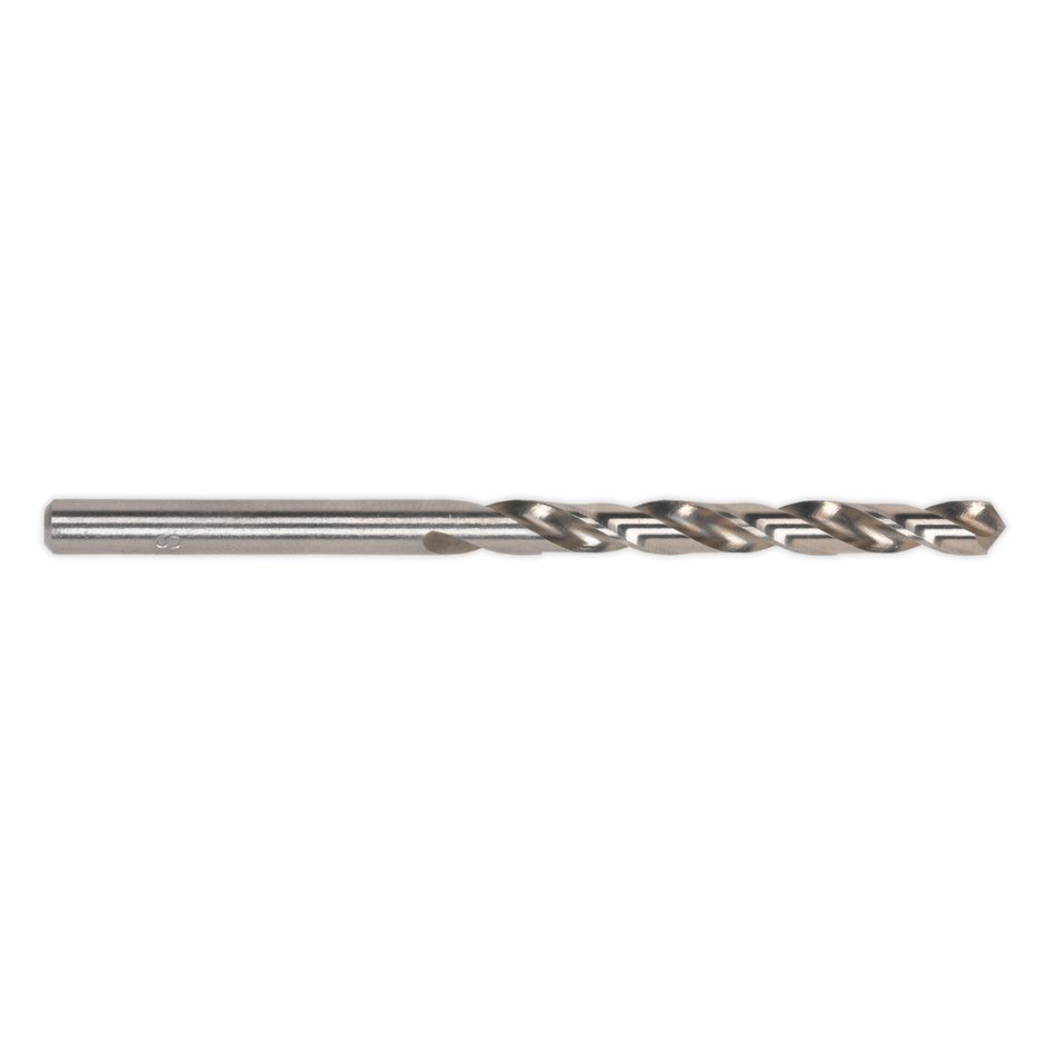 Sealey DB035FG 3.5mm HSS Fully Ground Drill Bit - Pack of 10