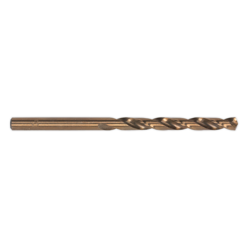 Sealey DB040CB 4mm HSS Cobalt Fully Ground Drill Bit - Pack of 10