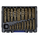 Sealey DBS170CB 170pc HSS Cobalt Fully Ground Drill Bit Assortment 1-10mm