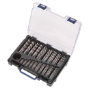 Sealey DBS170FG 170pc HSS Fully Ground Drill Bit Assortment 1-10mm