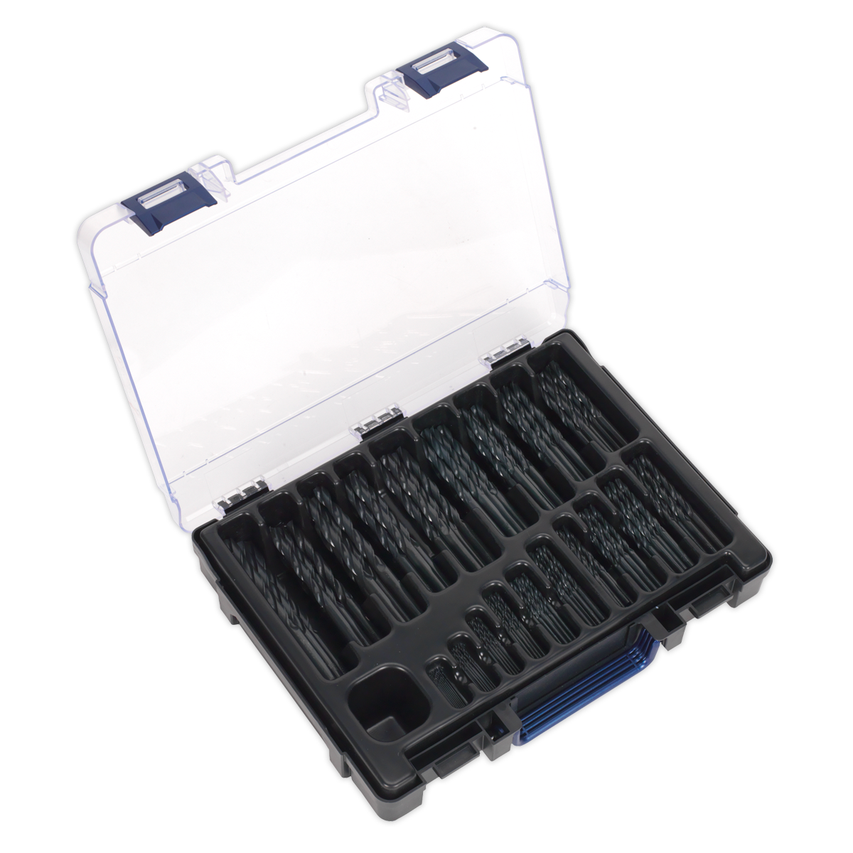 Sealey DBS170RF 170pc HSS Roll Forged Drill Bit Assortment 1-10mm