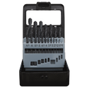 Sealey DBS19RF 19pc HSS Roll Forged Drill Bit Set 1-10mm