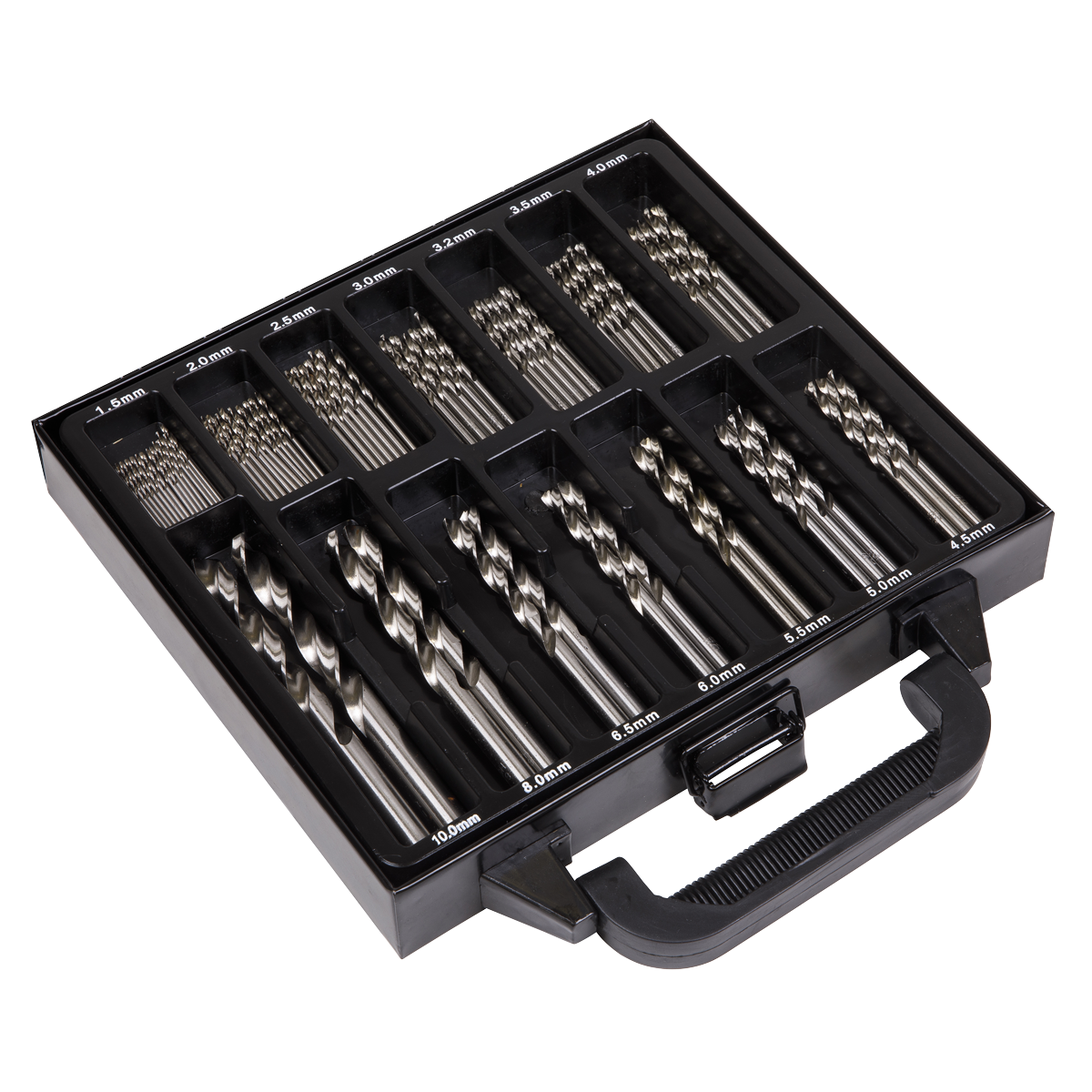 Sealey DBS99FG 99pc Fully Ground Drill Bit Set