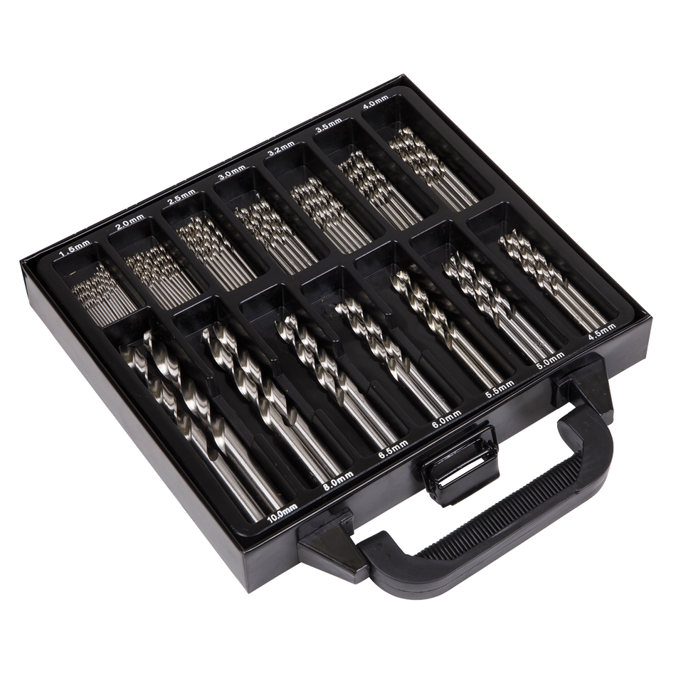 Sealey DBS99FG 99pc Fully Ground Drill Bit Set