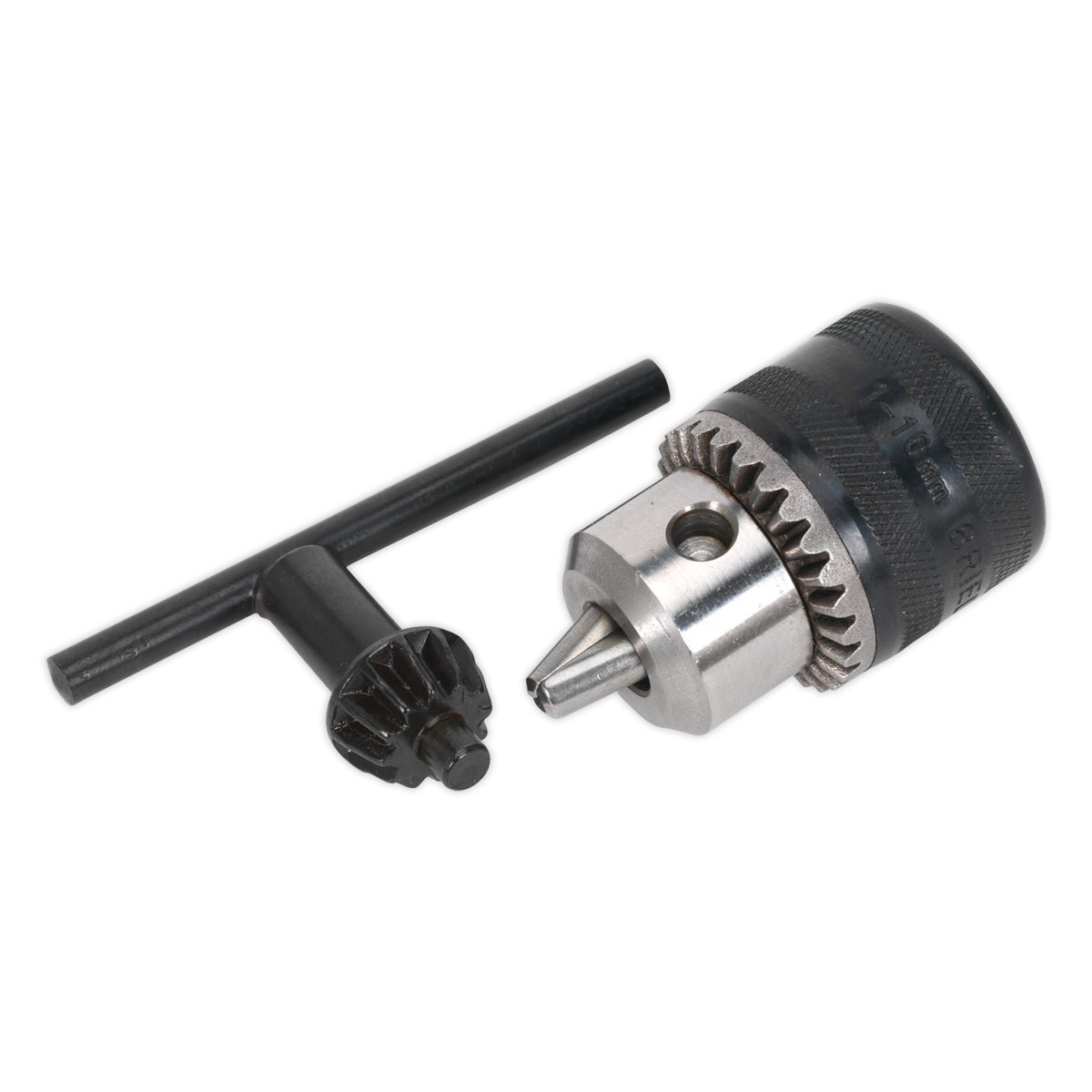 Sealey DC001 10mm Drill Chuck & Key - 3/8"-24UNF