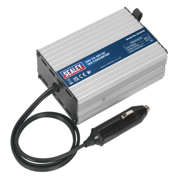 Sealey DC2412 24V to 12V DC 15A Converter