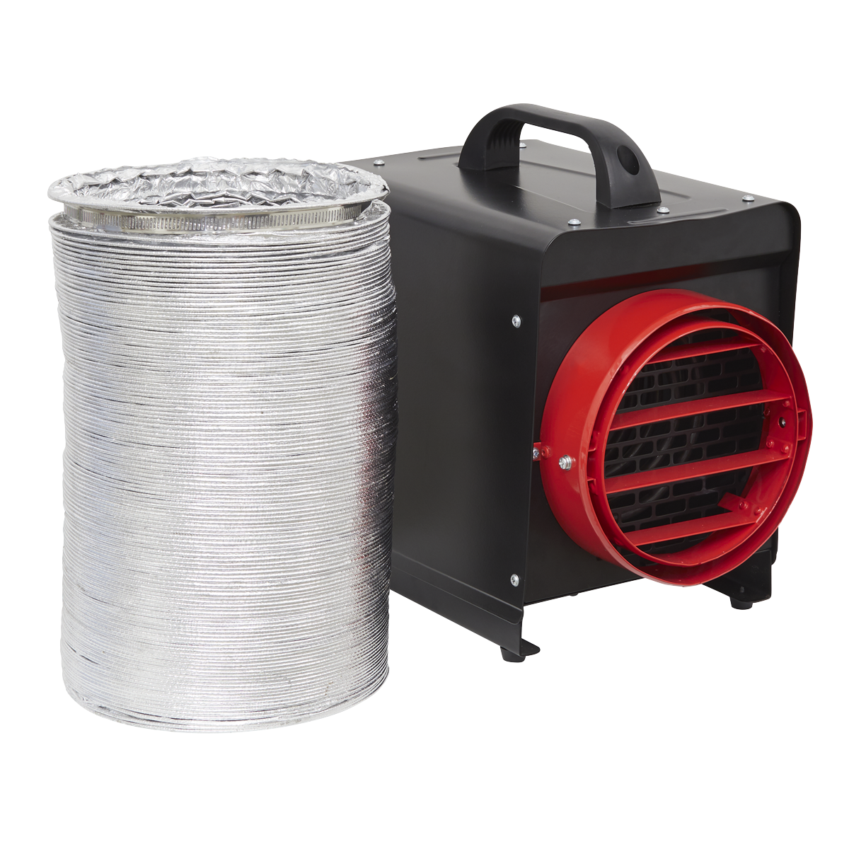Sealey DEH3001 3kW Industrial Fan Heater with Ducting